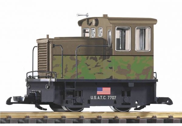 G-US Diesellok GE 25-Ton US Army R/C für Batteriebetrieb w/Sound / PIKO 38511