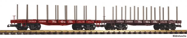 G-Flachwg. 2er Set D&RGW mit Rungen / PIKO 38797