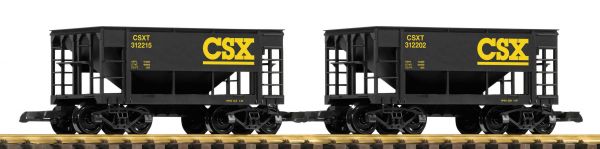 G-2er Set Schüttgutwg. CSX / PIKO 38953