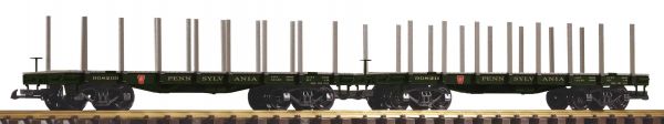 G-2er Set G-Flachwg. PRR mit Rungen / PIKO 38784